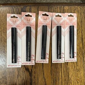 Le Mercier Volumizing Mascara Set lot of 5 midnight black